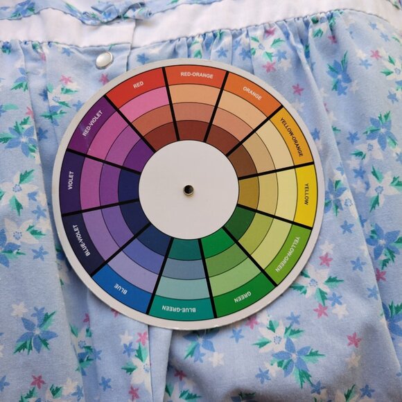 Pink by Kmart Robe 3X Plus Blue Floral Snap Front Embroidered FLO297E - Picture 13 of 13